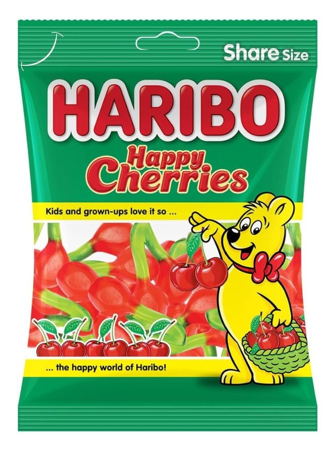 Haribo Happy Cherries 65grams  - Image 1