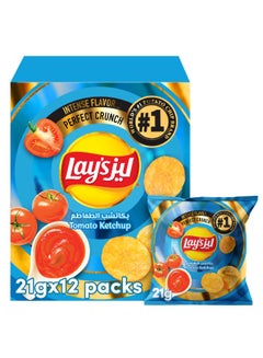 Lay's Tomato Ketchup 21grams Pack of 12  - Image 1