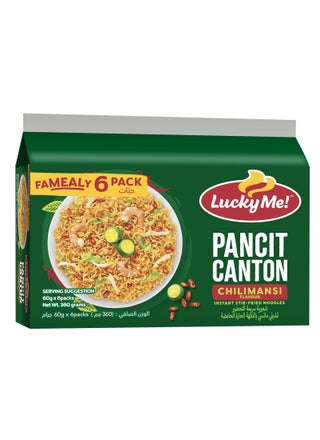 Instant Pancit Canton Chilli Mansi Flavour Noodles 60grams Pack of 6 - pnsku/N27682887A/45/_/1749810870/2cb013df-496e-48ca-bc48-ca01ffe18fac