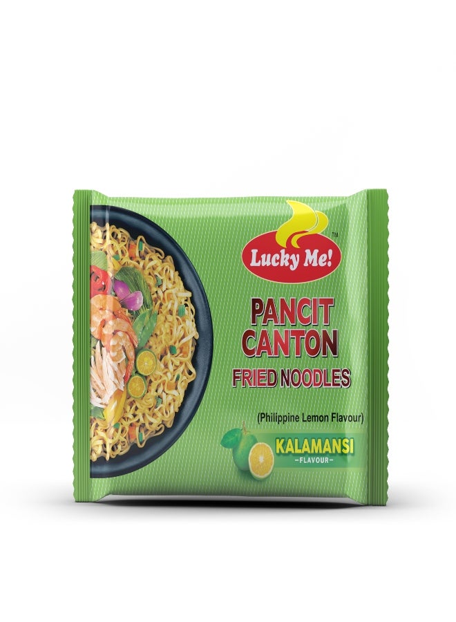 Lucky Me Instant Pancit Canton Kalamansi Flavour Noodles 60grams Pack of 6 - Image 2