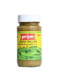 بريا مخلل الفلفل الحار الأخضر (شرائح) في الزيت 300جرام  - Image 1