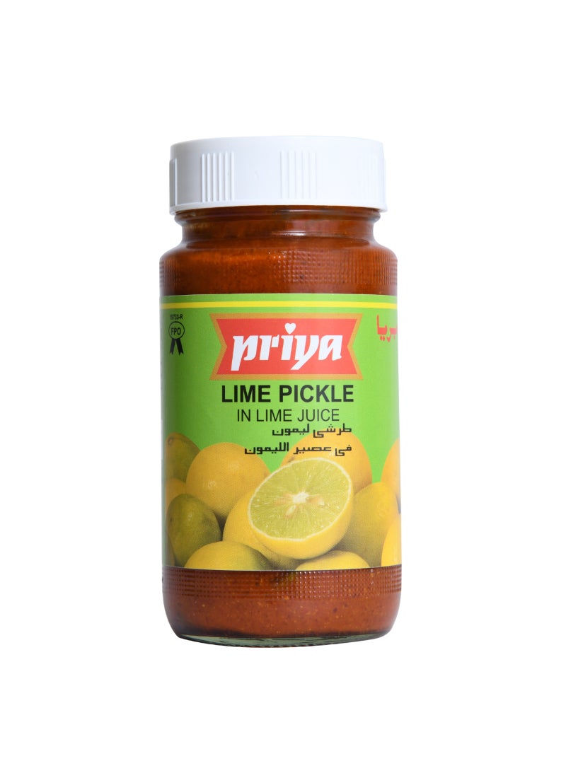 Priya Lime Pickle In Lime Juice 300grams  - Image 1