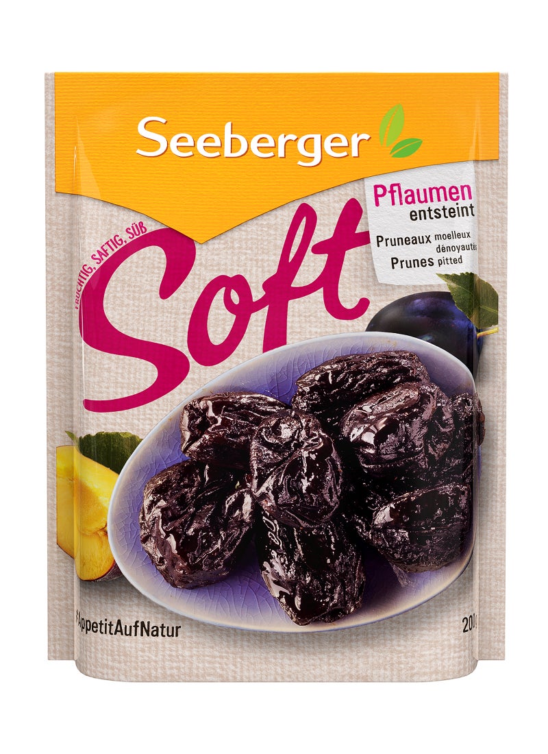 Seeberger Soft Prunes Pitted 200grams - Image 1