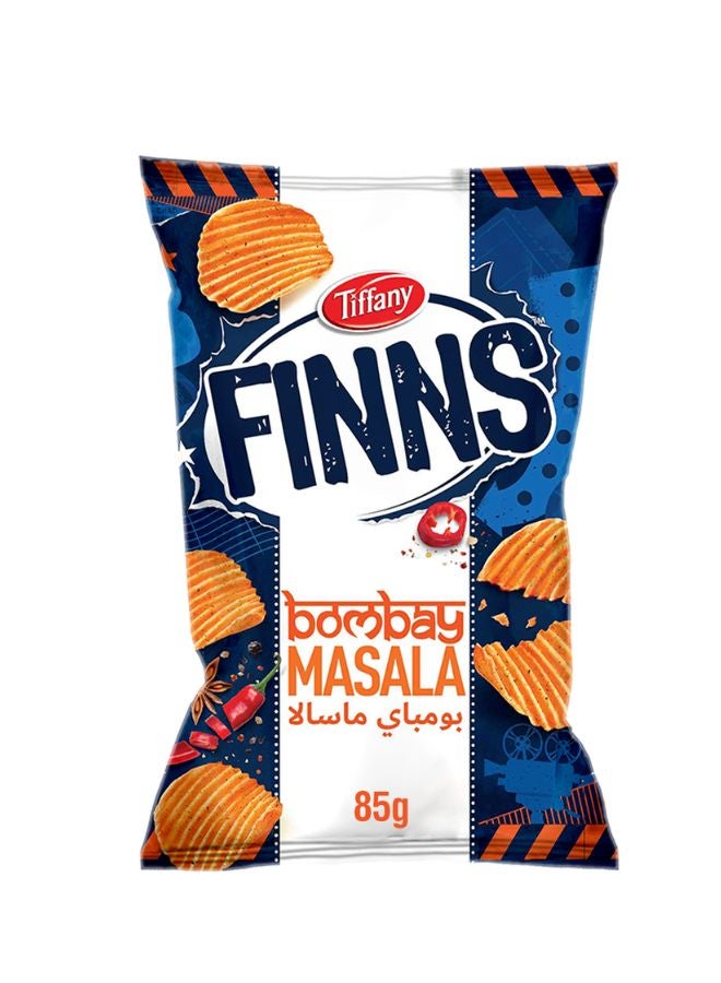 Tiffany Finns Bombay Masala Chips 85grams  - Image 1