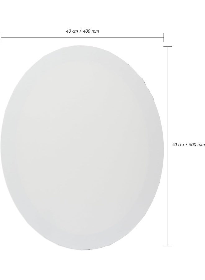 ARTMATE® Oval Artist Canvas, 40x50cm, 320gsm, Cotton, Tripled Acrylic Gesso Primed white - Image 4