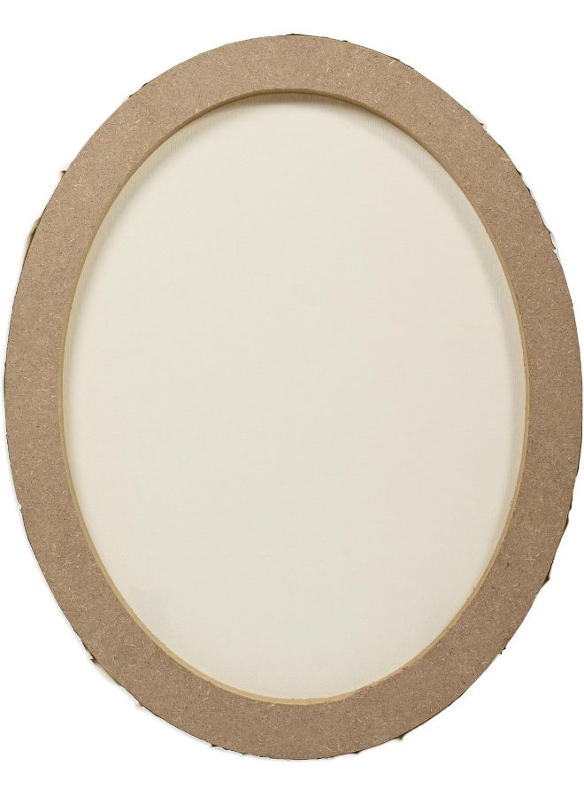 ARTMATE® Oval Artist Canvas, 40x50cm, 320gsm, Cotton, Tripled Acrylic Gesso Primed white - Image 2