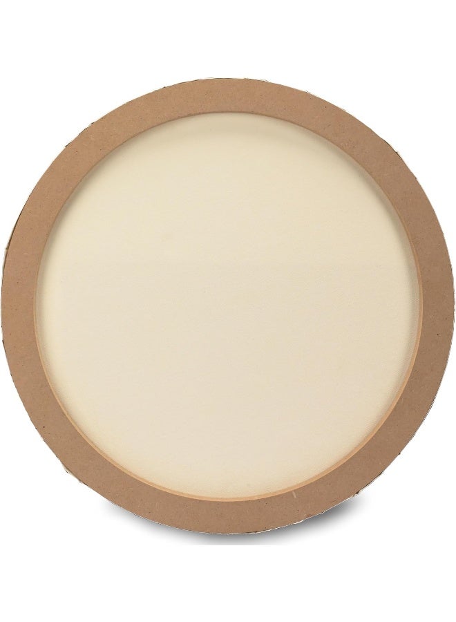 Artmate Round Shape Art Canvas, 50 cm - JIGNR50 White - Image 4