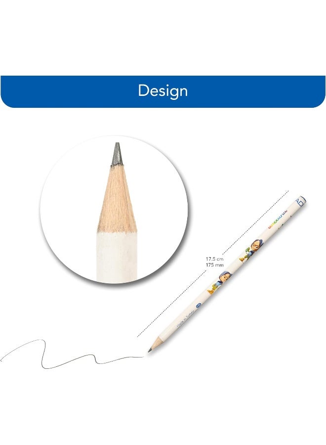 Adel Blacklead Pencils, Pack of 72 Pcs - ALPE-130100 Black - Image 2