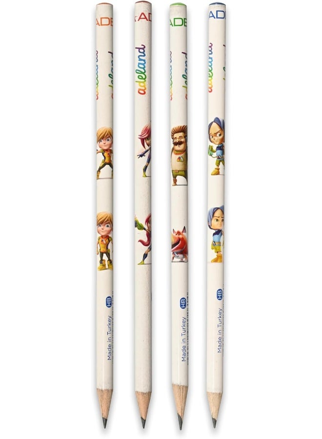 Adel Blacklead Pencils, Pack of 72 Pcs - ALPE-130100 Black - Image 1