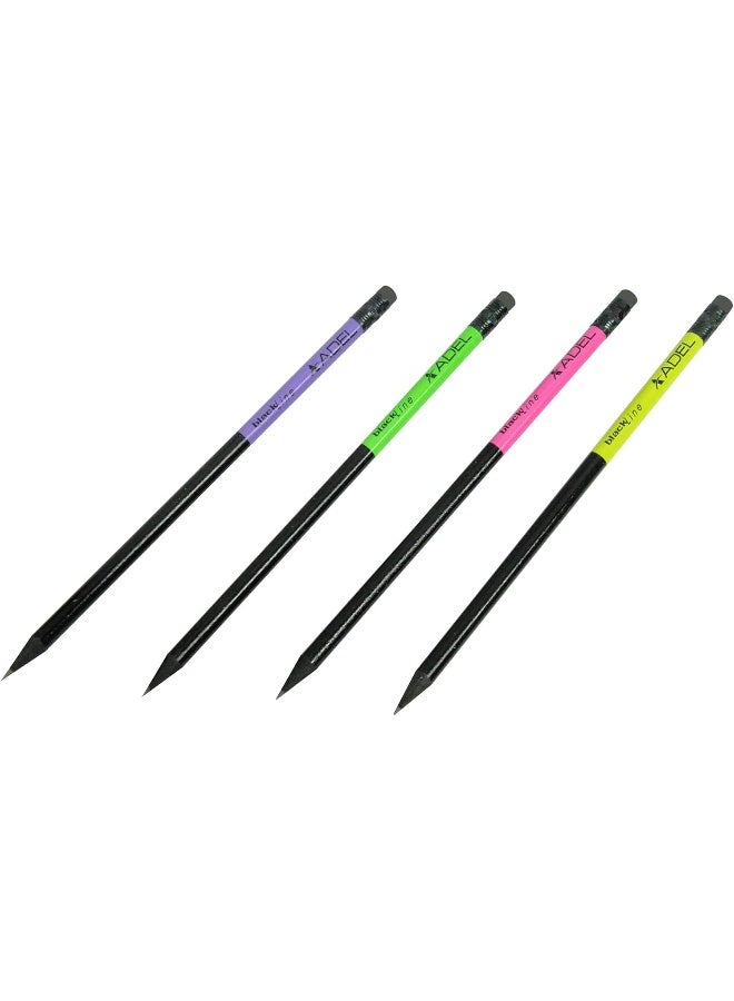 Adel Blacklead Pencils Noble, Pack of 72 Pcs - ALPE-130734 Black - Image 2