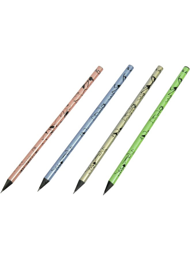 Adel Blacklead Pencils, Pack of 72 Pcs - ALPE-136054 Black - Image 2
