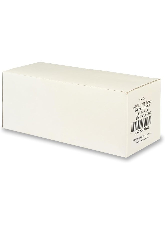 ADEL Jumbo Red Copying Pencils (Pack of 48 Pieces, ALPE-140106) Red - Image 5