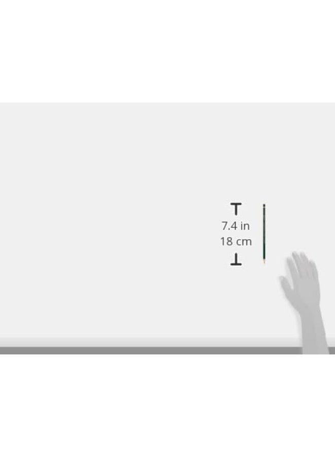 Adel 4H Drawing Pencil - Set of 12 Green - Image 3