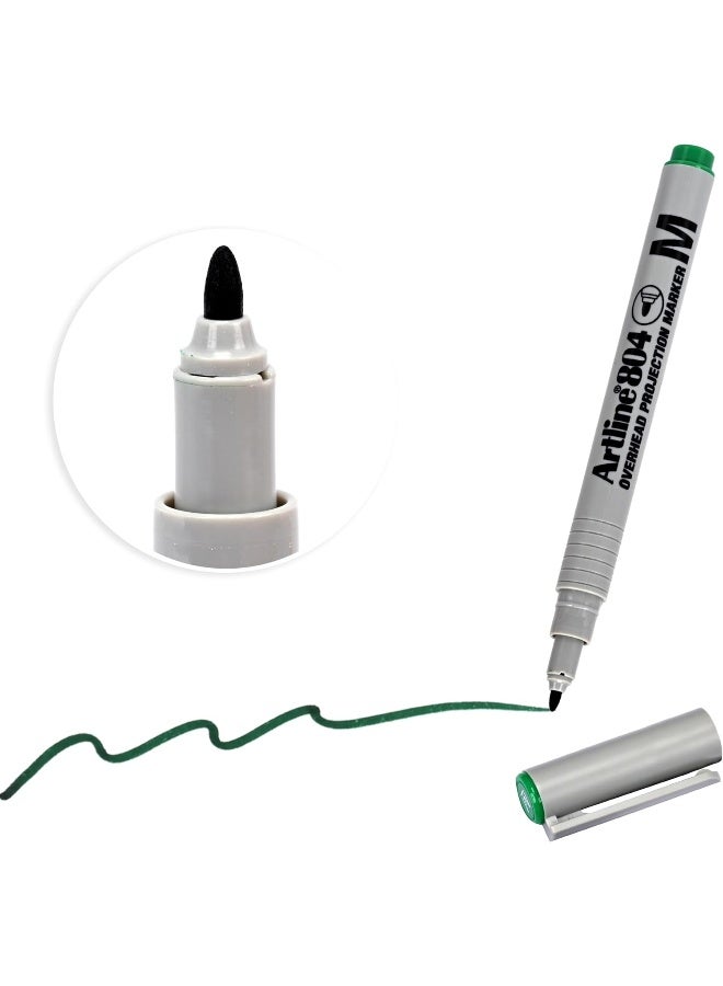 Artline 804 Polyester Fibre Tip Pen Set - Pack of 4 Assorted Colors, Medium Line 1.0mm Multicolour - Image 4
