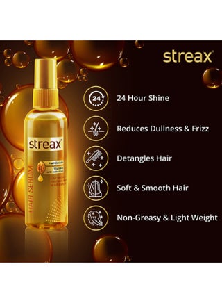 Walnut Hair Serum for Instant Shine & Smoothness - Frizz-Free, Manageable Hair All Day with Nourishing Walnut Oil 100ml - view 3