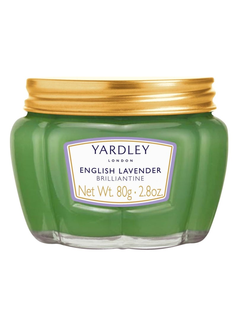 ياردلي كريم الشعر بريلينتين برائحة اللافندر إنجليزي الصنع 80جرام - Image 1