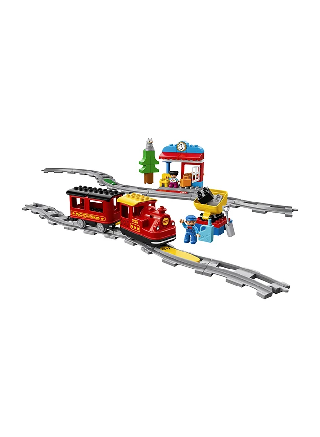 ليغو LEGO 10874 DUPLO Town Steam Train Building Toy Set (59 Pieces)