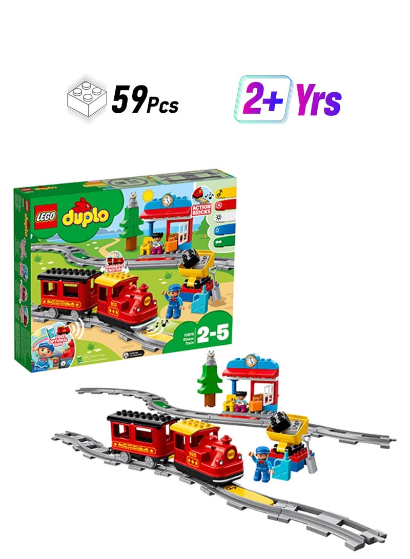 LEGO 6213752 10874 Steam Train V29 DUPLO 50-150 EUR  Kids 0-2 (DUPLO) 2018 Global launch date 59 2+ Years  - Image 1