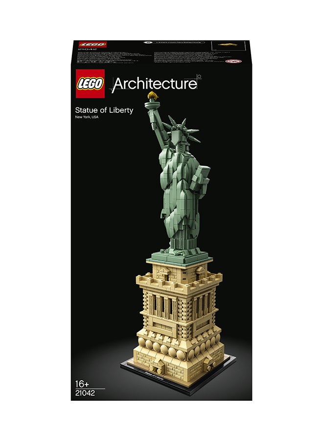 LEGO 6213418 6213418 Architecture Statue Of Liberty 21042 Construction Toy For Adults 16+ Years (1685 Pieces) 1685 16+ Years  - Image 2