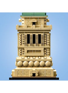 ليغو مجموعة ألعاب بناء تمثال الحرية المعماري ليجو 21042 (1685 قطعة)  - Image 5