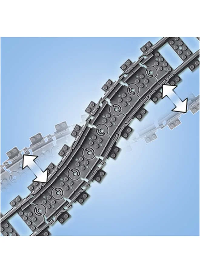 LEGO LEGO 60205 City Trains Tracks Building Toy Set (20 Pieces)