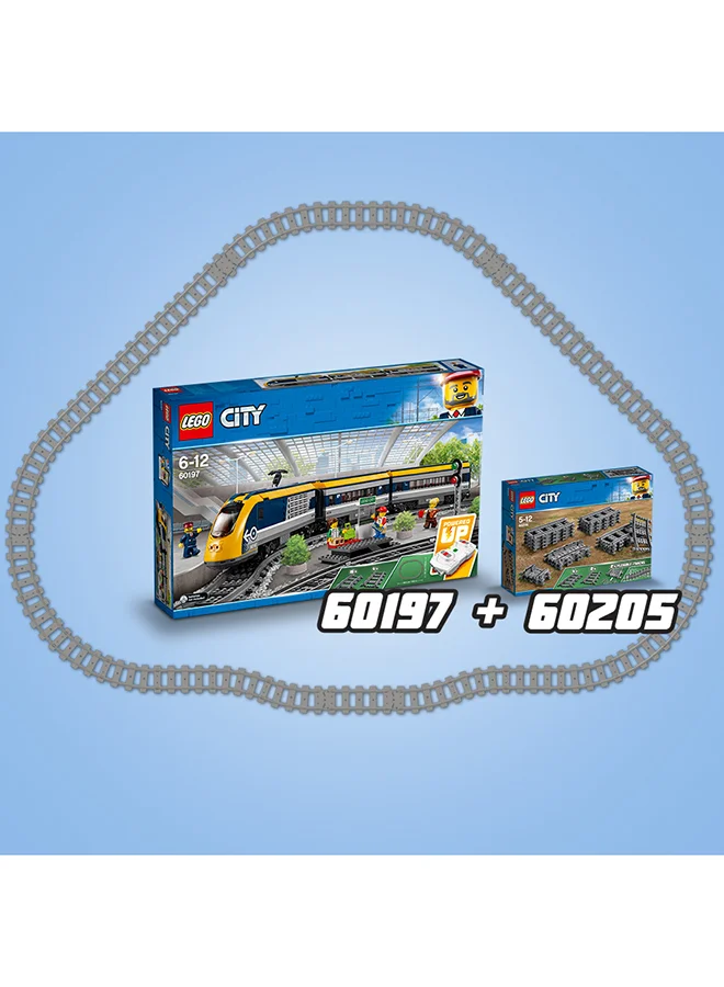 LEGO LEGO 60205 City Trains Tracks Building Toy Set (20 Pieces)
