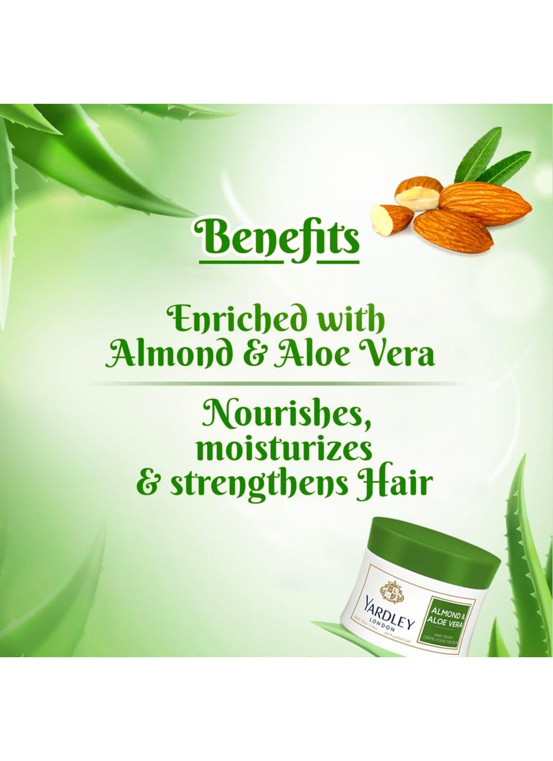 ياردلي كريم للشعر بخلاصة الألوفيرا واللوز 150جرام - Image 4