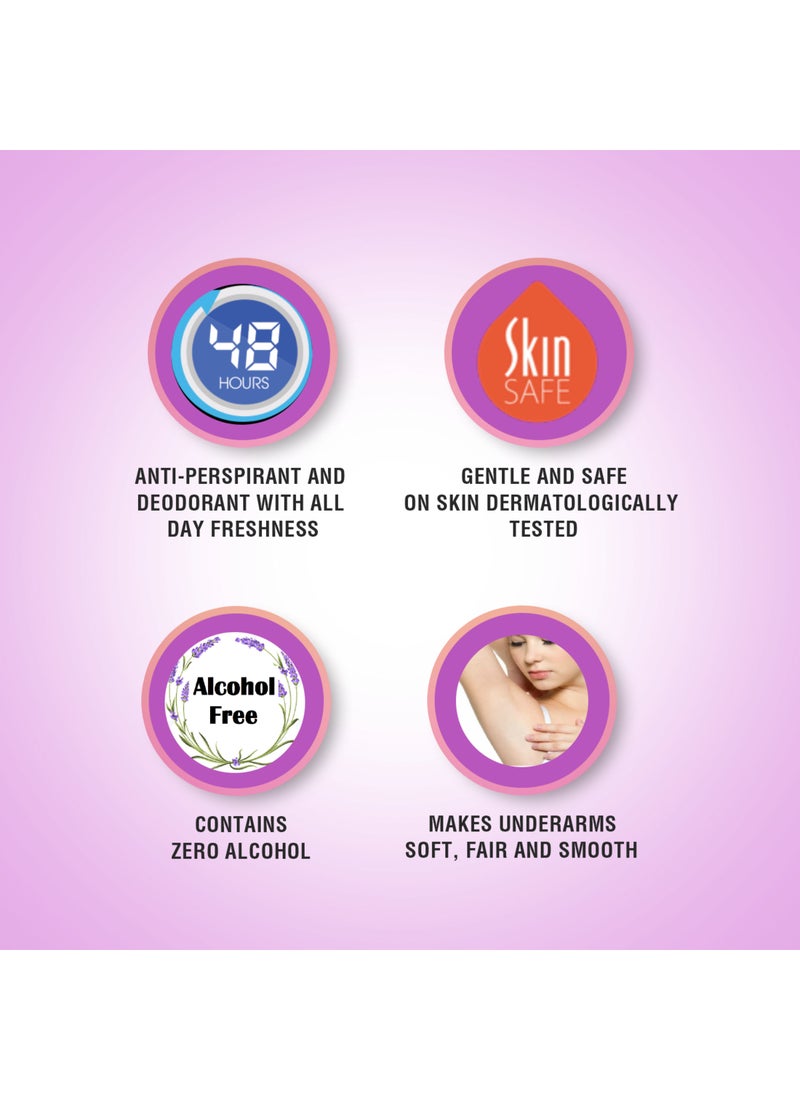 ياردلي مزيل العرق رول اون برائحة الورد - Image 3