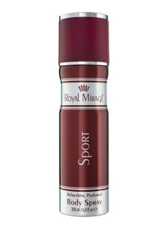 ROYAL MIRAGE Sport Refreshing Perfumed Body Spray 200ml  - Image 1