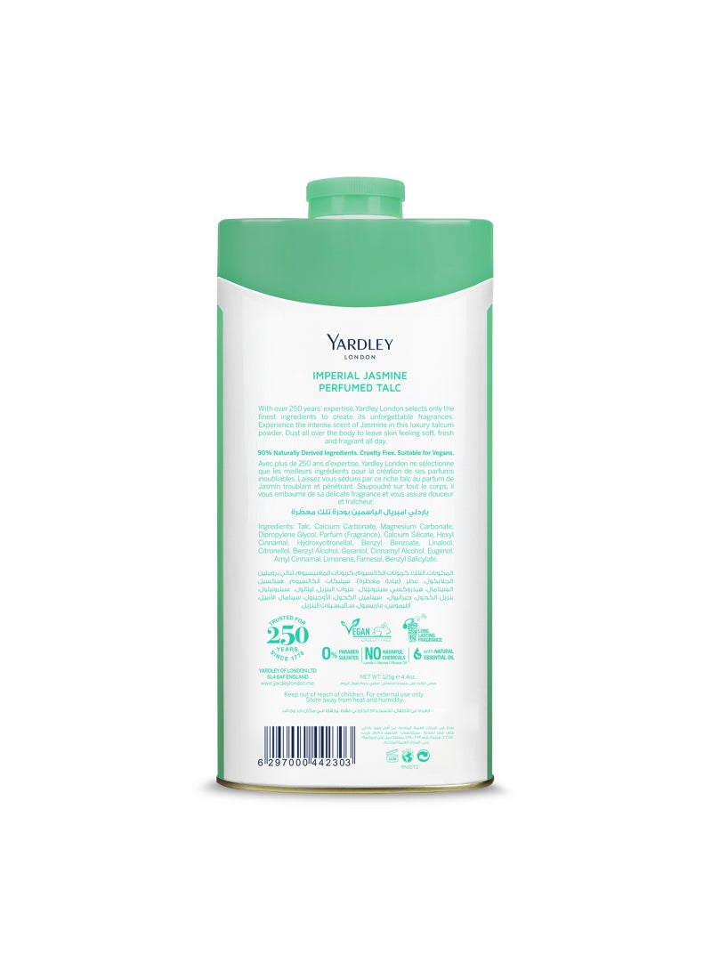ياردلي بودرة تلك بعطر الياسمين 125جرام - Image 4