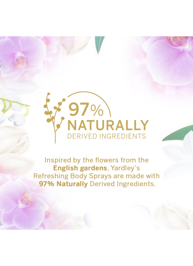 ياردلي بخاخ إمبيريال أوركيد المنعش للجسم 200ملليلتر - Image 4