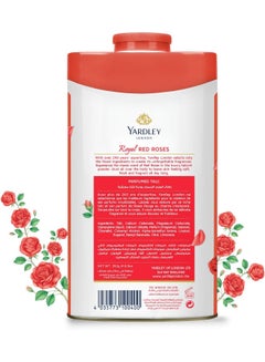 Yardley Red Roses Perfumed Talc Powder 250grams  - Image 4