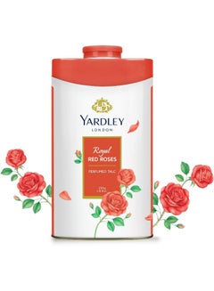 Yardley Red Roses Perfumed Talc Powder 250grams  - Image 3