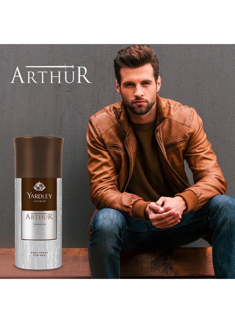 ياردلي بخاخ الجسم أرثر 150ملليلتر - Image 2