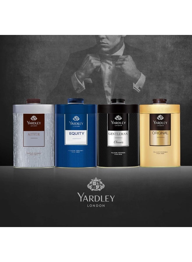 Yardley London Arthur Deodorising Talc For Men 150grams - Image 4