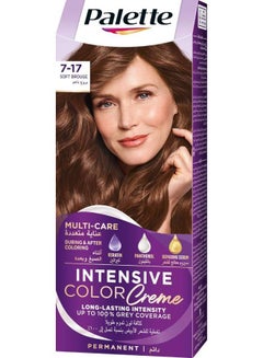 Palette Intensive Color Crème 7-17 Soft Brouge 50ml , 50ml , & 10ml  - Image 1