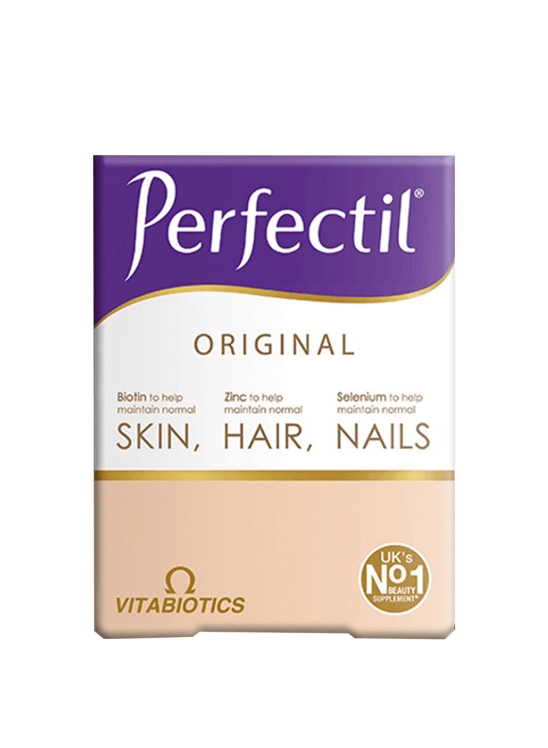 Vitabiotics Perfectil Original Skin Hair And Nails 30 Tablets Packaging May Vary - Image 1