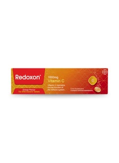 BAYER Redoxon Vitamin C Orange Effervescent 15 Tablets  - Image 1