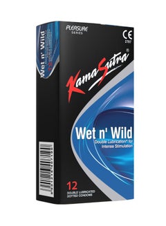 Kamasutra 12 Piece Wet N' Wild Double Lubrication Condom Set  - Image 1