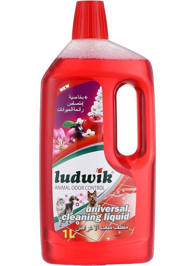 سعر ومواصفات لودفيك سائل تنظيف يمتص روائح الحيوانات 1لترات (N27716053A) على Noon EG