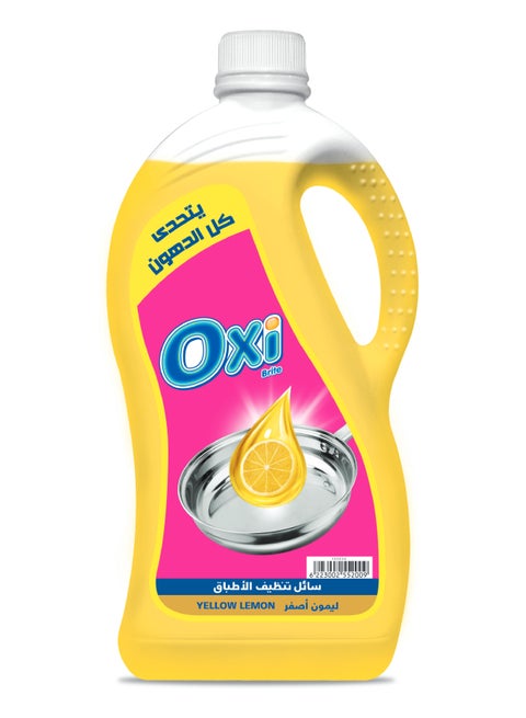 Lemon Liquid Dish Washer Yellow 2.5Liters