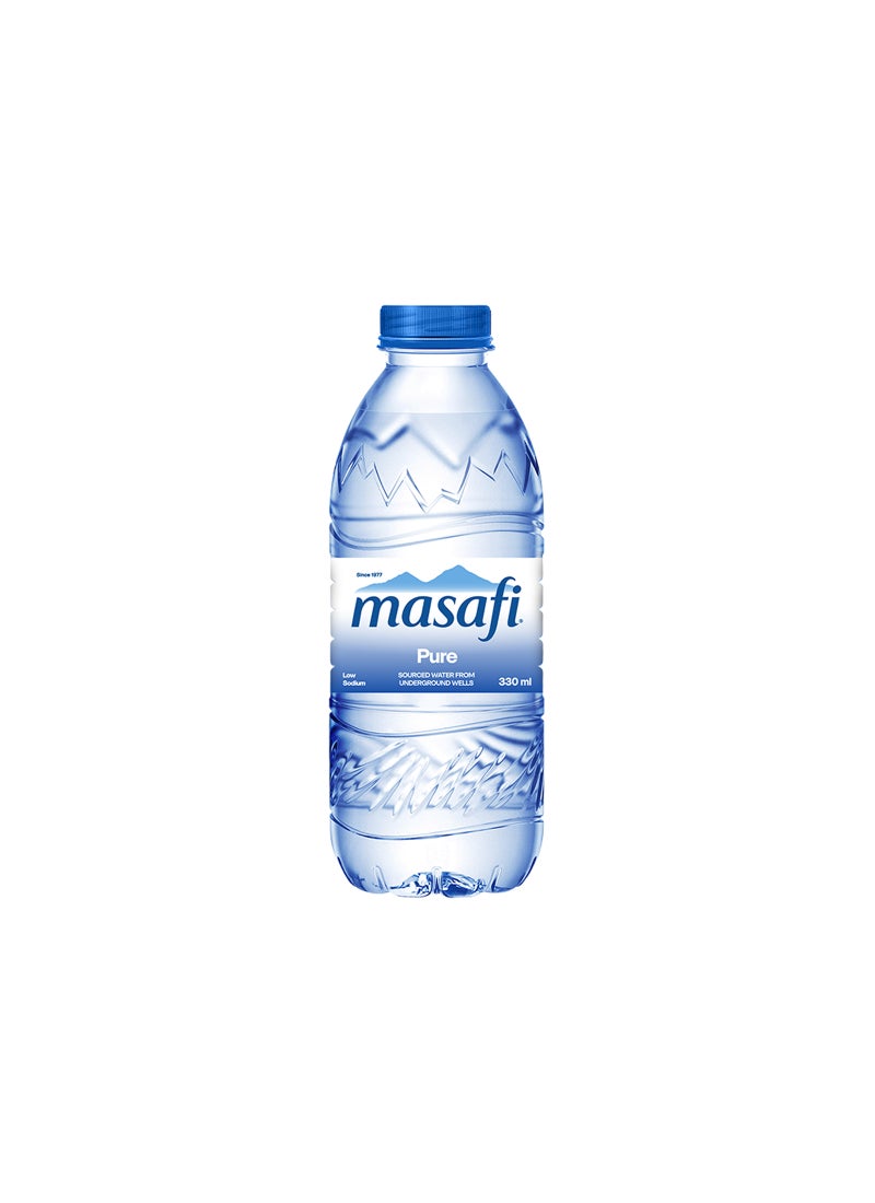 Masafi Pure Low Sodium Natural Water 330ml Pack of 24 - Image 3
