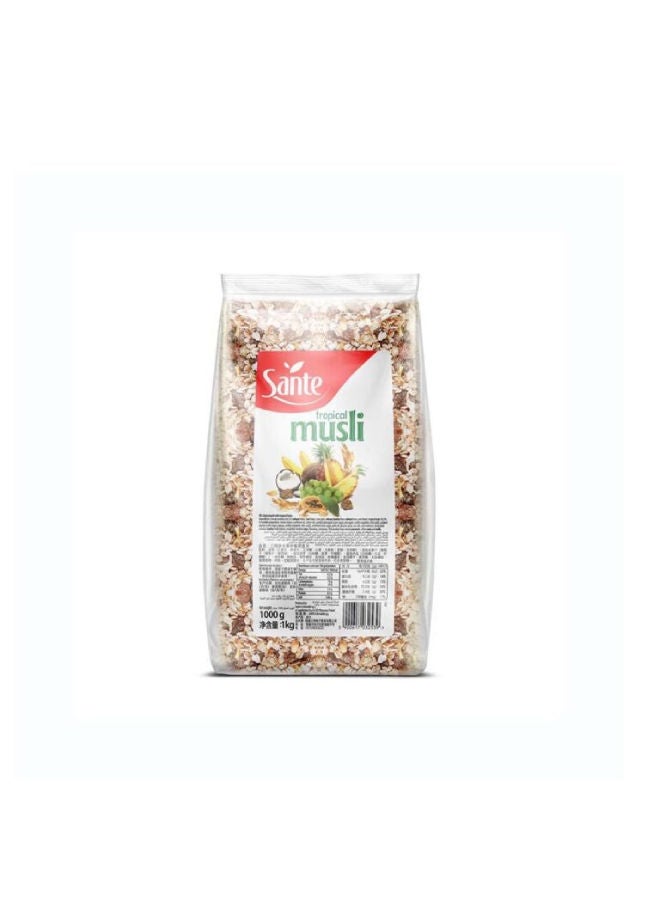 Sante Tropical Fruits Muesli 1kg  - Image 1