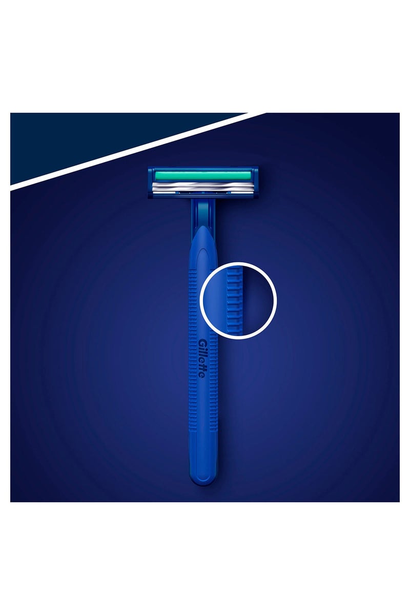 Gillette 10-piece Horse Shaving Razor Blue - Image 2