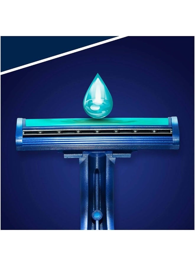Gillette 10-piece Horse Shaving Razor Blue - Image 5