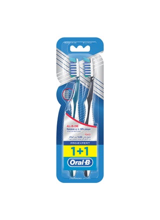Pro Expert All In One Medium Manual Toothbrush 2 Count Multicolour - pnsku/N27755802A/45/_/1741206585/1119145c-ee42-49b7-b890-bf8f01a4449a