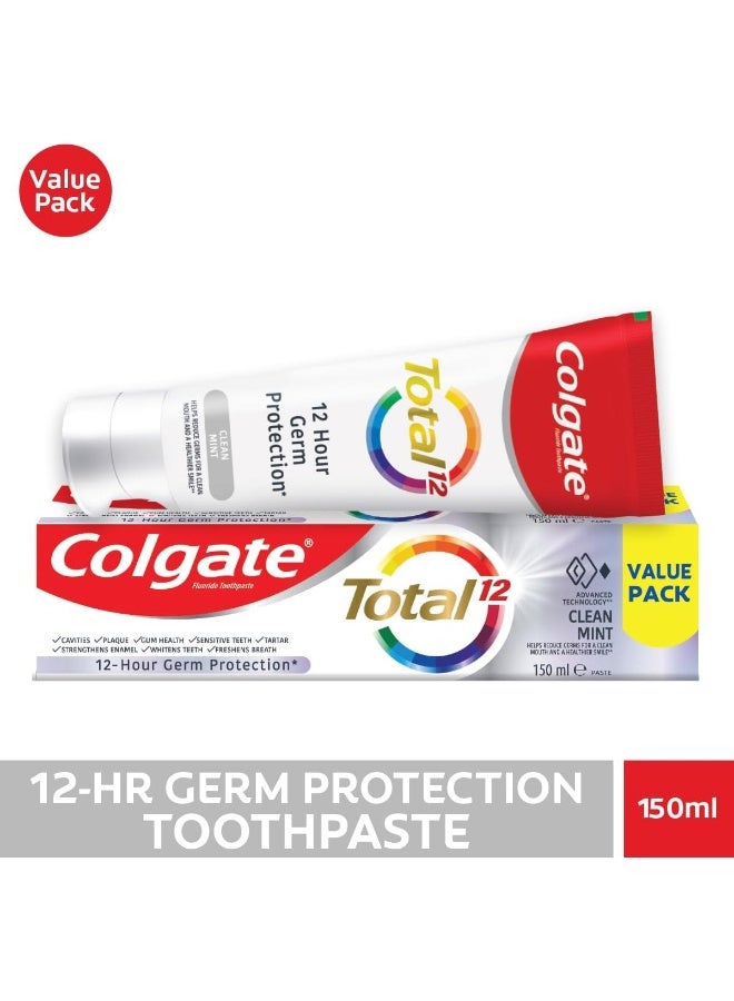 Total 12 Clean Mint Toothpaste 150ml