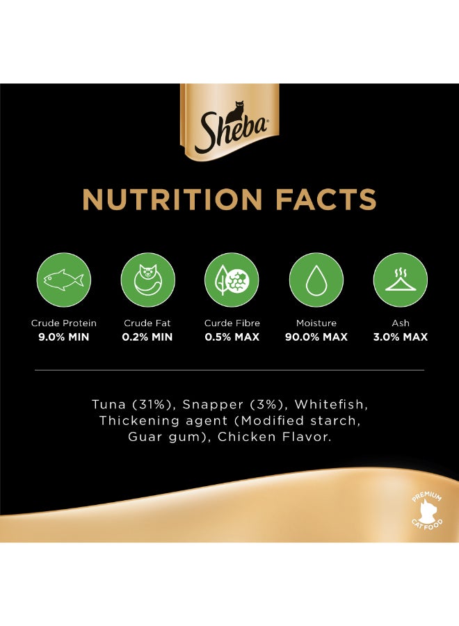 Sheba - Tuna And Snapper in Gravy Cat Food Can 85g - Image 1