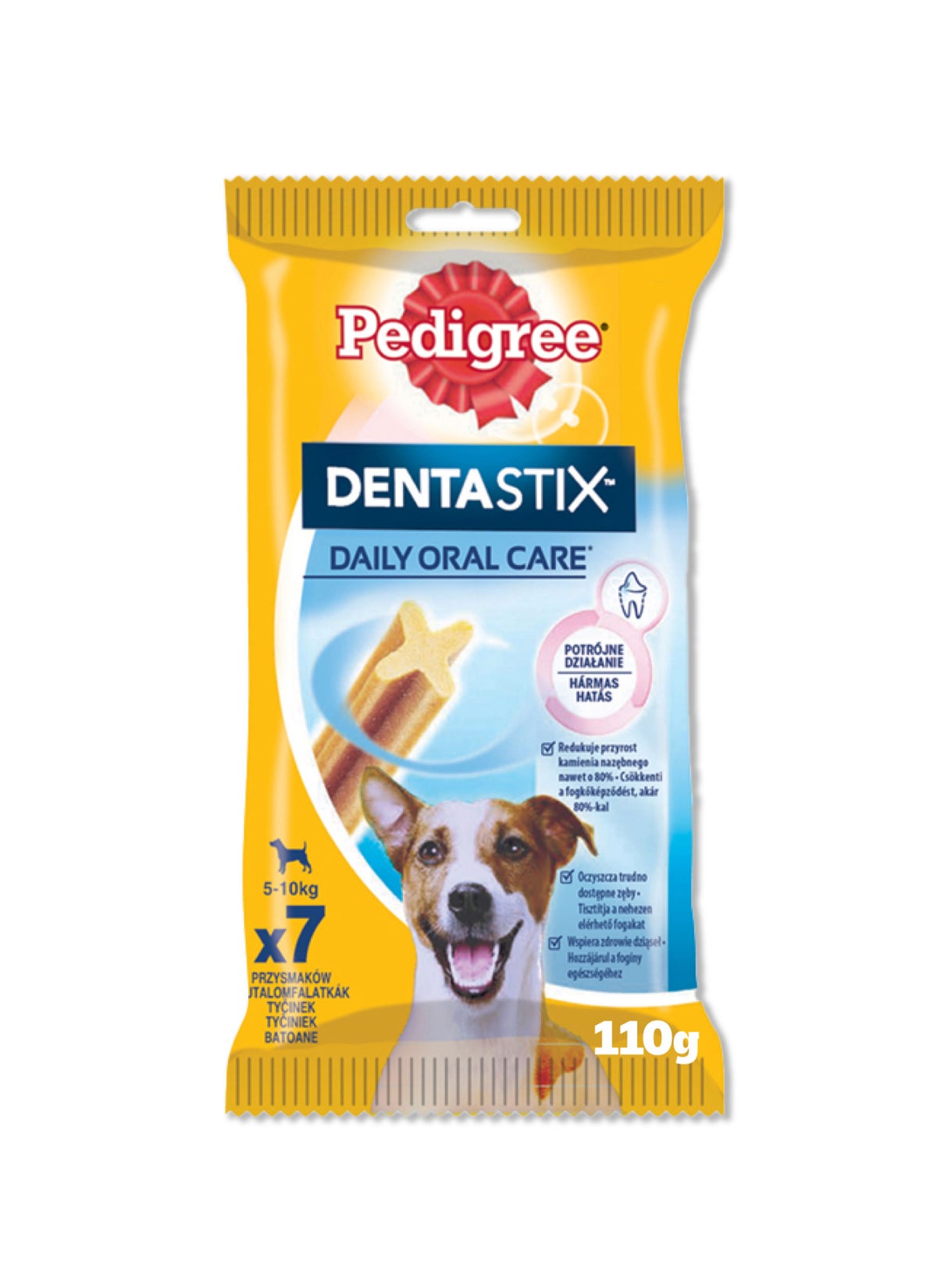 Dentastix Dog Treats 5-10kg Dogs 7 Sticks 110grams
