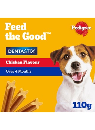 Dentastix Dog Treats 5-10kg Dogs 7 Sticks 110grams - view 2
